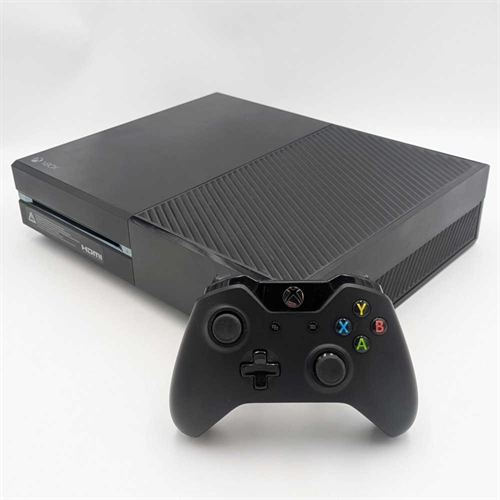 XBOX One - Original Box - 500GB HDD - Console - SNR 036276444248 (B Grade) (Genbrug)